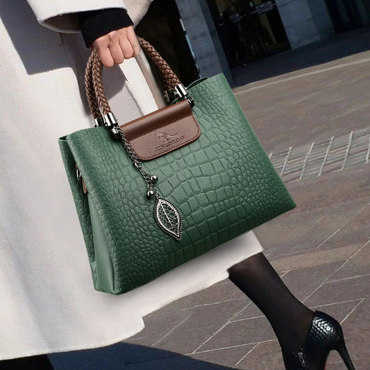 Amara - Luxuriöse Damen-lederhandtasche
