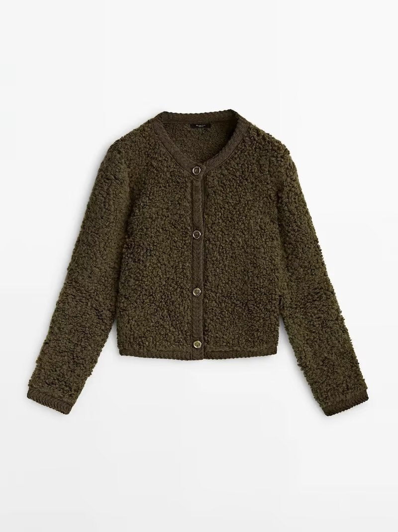 Amra – Teddy-cardigan