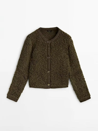 Amra – Teddy-cardigan