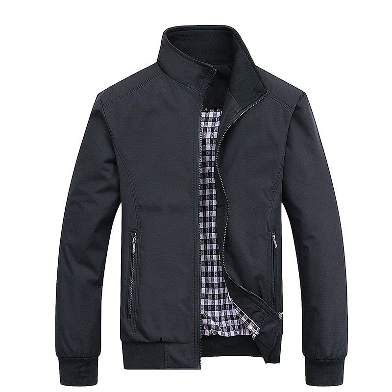 Ahmed – Stylische Jacke Mit Durchgehendem Reibverschluss Für Herren