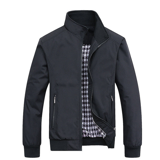 Ahmed – Stylische Jacke Mit Durchgehendem Reibverschluss Für Herren