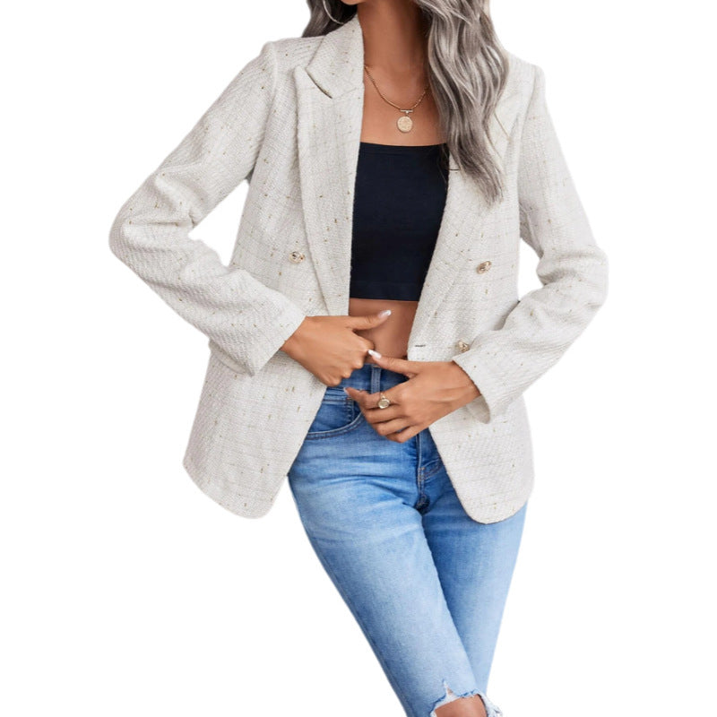 Abigail – Langärmliger Blazer Mit Reverskragen