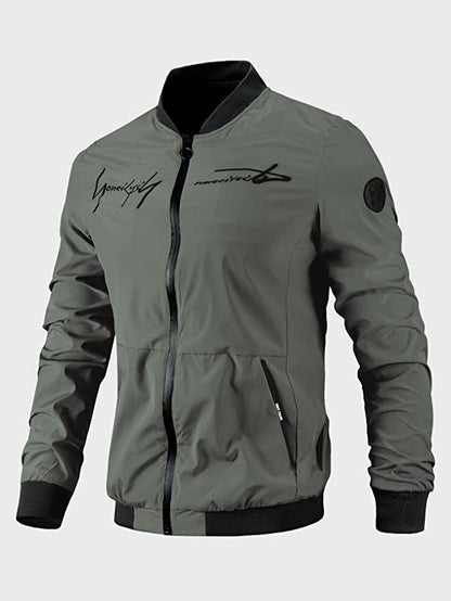 Victor – Freizeitjacke Mit Stickerei Für Herren