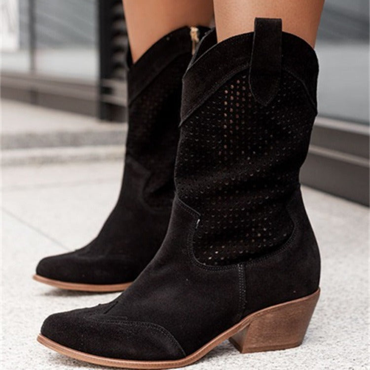 Alyssa - Stilvolle Niedrig Geschnittene Stiefel | Bequeme & Schicke Schuhe