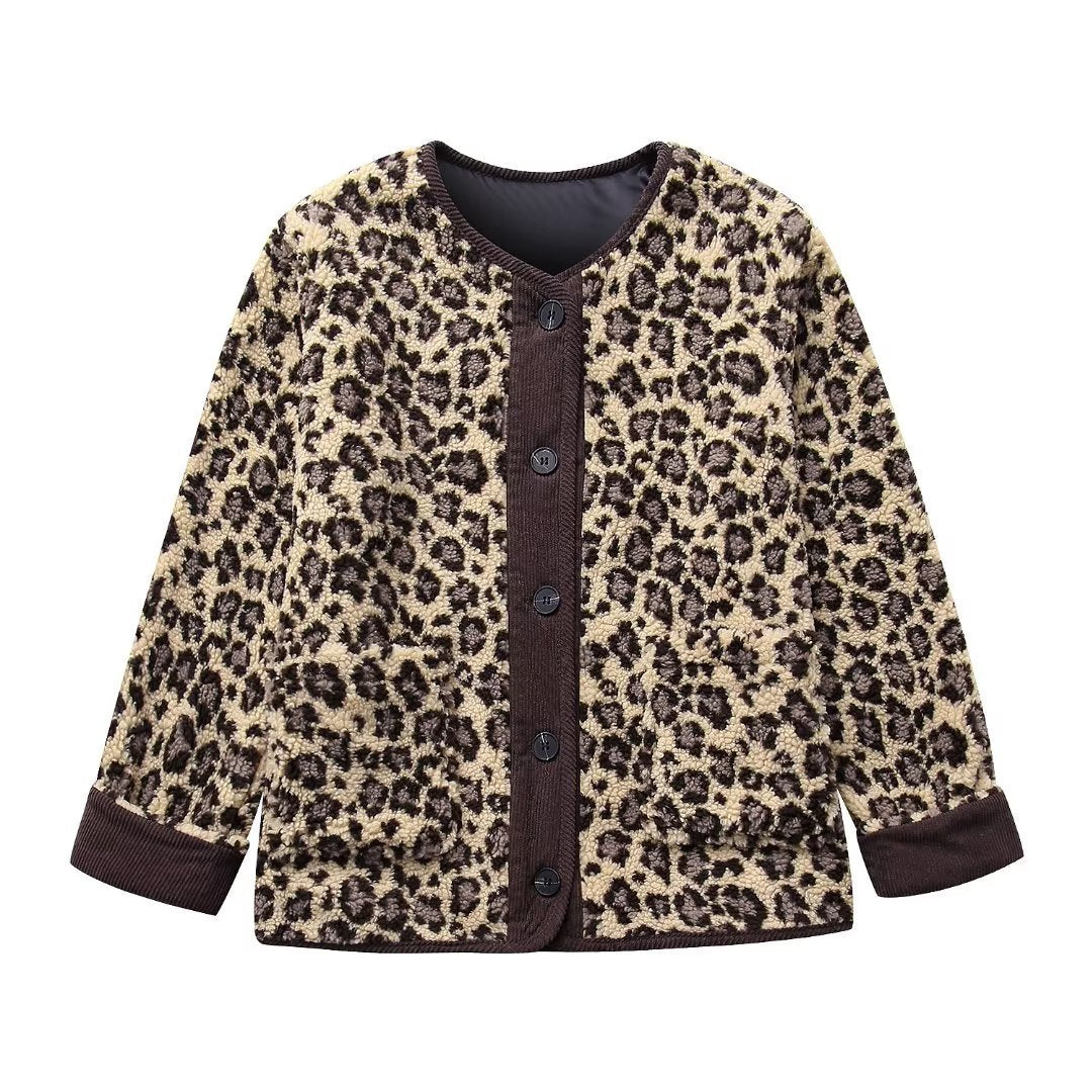 Adriana - Leopard Print Jacke Für Damen