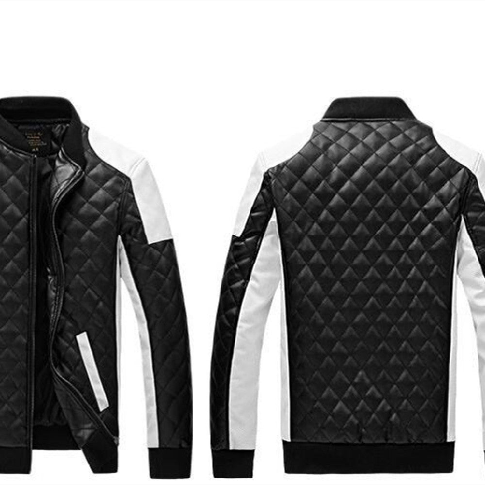 Adrianne - Gepolsterte Motorradjacke Aus Kunstleder
