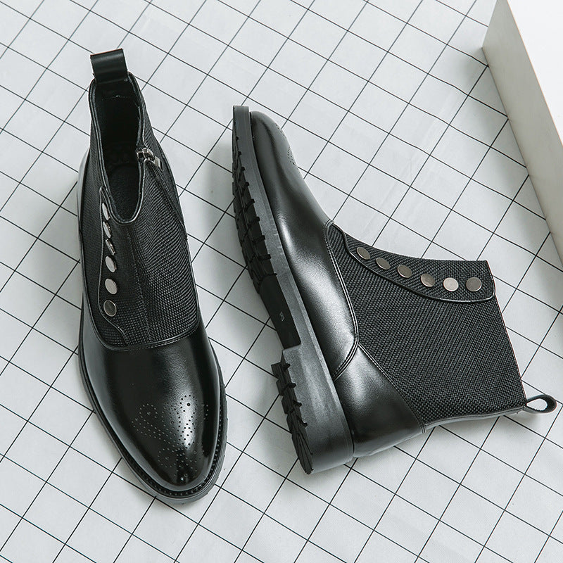 Levi - Luxuriöse Leder Herrenstiefel