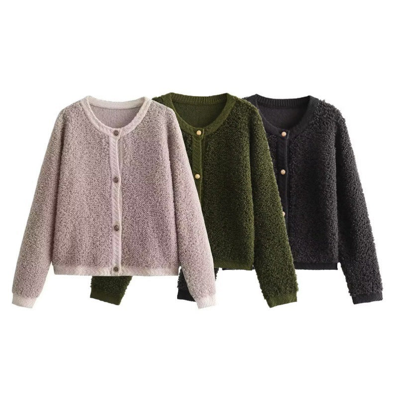 Amra – Teddy-cardigan
