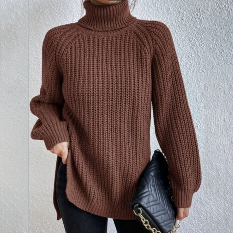 Annette - Schöner Pullover - Rollkragenpullover