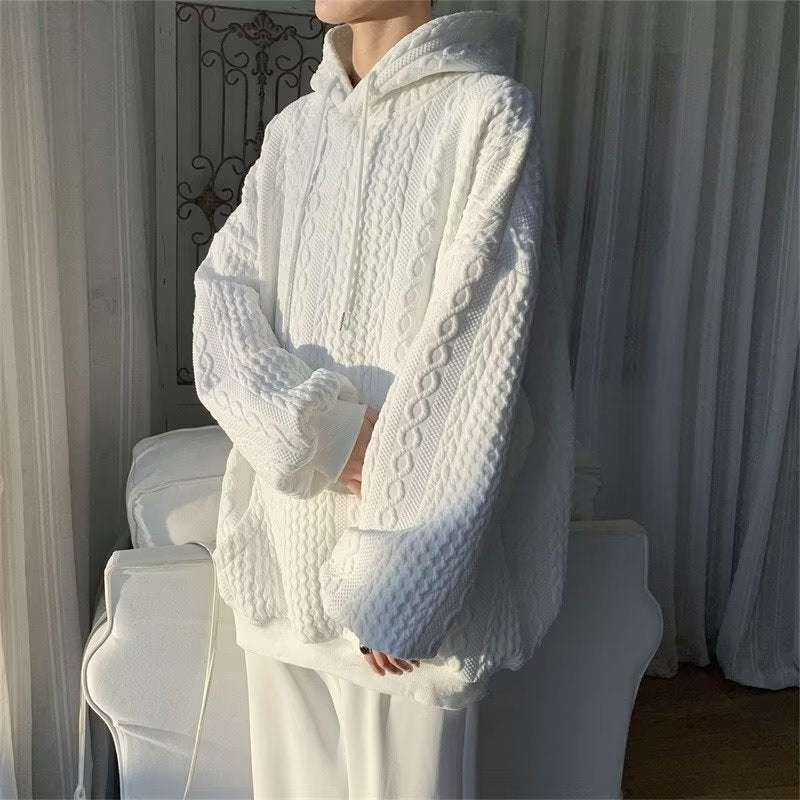 Viktoria - Damen Strickpullover Mit Kapuze