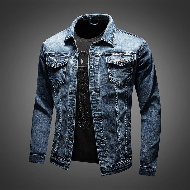 Zeitlose Herren Denim-jacke – Viggo