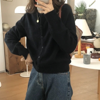 Aliana – Kuschelige Strickjacke Mit Offener Vorderseite