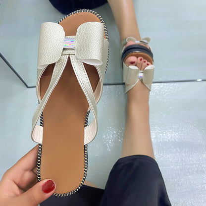 Aaliyah - Flyslide | Pantoffel Mit Schmetterlingsdesign