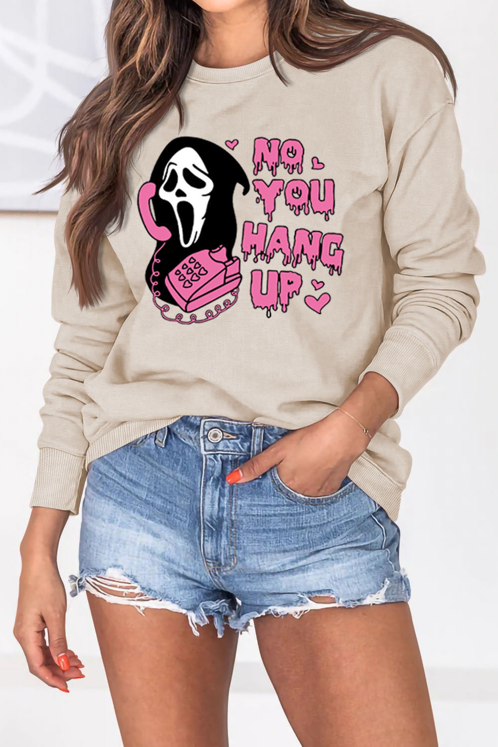 Ashley - Lässiges Halloween-sweatshirt