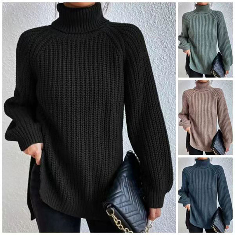 Annette - Schöner Pullover - Rollkragenpullover