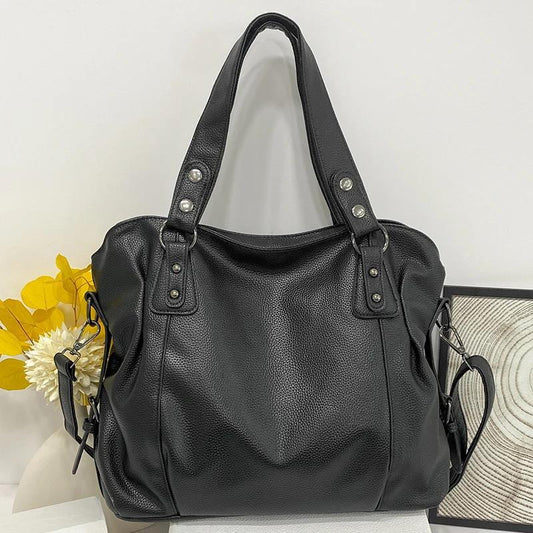 Anne - Luxe Lederne Damen Schultertasche