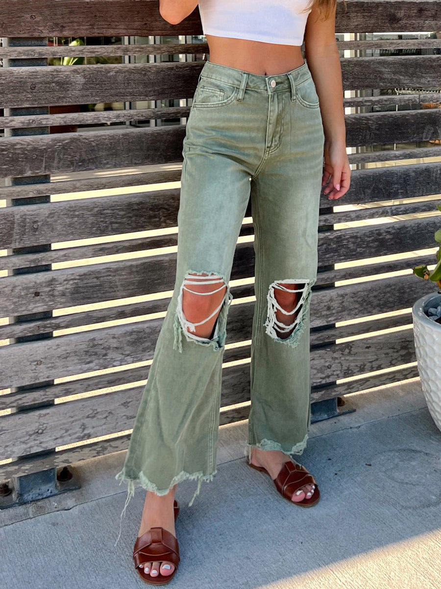 Xyrisa -  Zerrissene Jeans